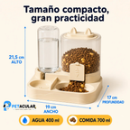 AutoFeed Duo – Comedero y Bebedero Inteligente 2 en 1 🍲💧