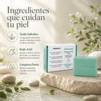 Jabón Facial Serum 10 con Ácido Salicílico y Kójico – Limpieza Detox