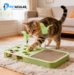 CatPlay 3 en 1 – Centro de Juegos, Laberinto y Rascador para Gatos