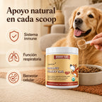 ImmunoPaws 130g – Hongo Turkey Tail Orgánico para Perros