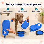 WalkPro: llena el depósito, sirve en el tazón y pliega para guardar